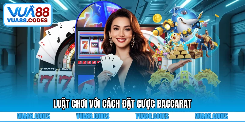 Luật chơi với cách đặt cược Baccarat
